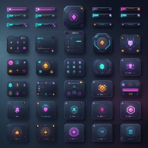 Exclusive Game UI Elements & Icons